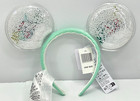 Disney Parks Mickey Minnie Christmas Holiday Snow Globe Mouse Ears Headband