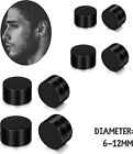 Men Women Magnetic Stainless Steel Stud Earrings Ear Plugs Non-piercing Clip On