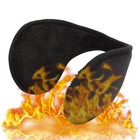 Mens Womens Ear Muffs Fleece Earwarmer Winter Ear Warmers Behind The Head Design
