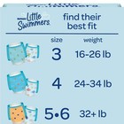 Huggies Little Swimmers Disposable Swim Diapers 20 Swim Pants Sz 3 Nemo 16-26 Lb