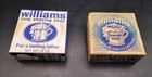  boxi  Set Of 2 Vintage 1-3 4 Oz Williams Mug Shaving Soaps Nos