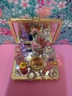 New  Fancy Ooak  Dollhouse Miniature Compact Mirror Miniature Vanity 1 12 Gift