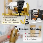 Paint Can Shaker  Spray Shaker Mixer 2 Ounce  pack Of 1   Yellow