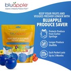 Bluapple Produce Saver Ethylene Gas Absorber - Fresh Fruit   Ef Of 2 Pk  Blue 
