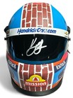 Kyle Larson Signed Indy 500 1 2 Scale Mini Helmet  pa 