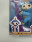 Authentic Usa Wowwee Fingerling Interactive Baby Monkey Blue Boris New