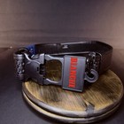 Bianchi 7950 Duty Belt Waist Size Small 28   -32   Basketweave Leather With A Cut
