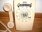 Vintage 1970s Bell  System Western Electric 554bmp Phone As-is Case Cracked 
