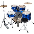 Sound Percussion Labs Junior Kicker 5-piece Drum Set Metallic Blue