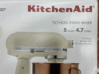 Kitchenaid 5qt 10-speed Stand Mixer With Copper Bowl Fresh Linen - Hearth
