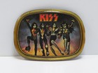 Kiss Destroyer Pacifica Belt Buckle  - 1977 Vintage Aucoin - Ace Peter Gene Paul