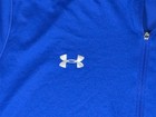 Under Armour 1 4 Zip Shirt Women 2x Blue Heatgear Athletic Running Gym