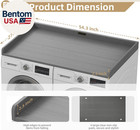 Washer Dryer Countertop 54  W  27 5  D grey