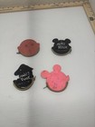 Vintage Disney Mickey Mouse Coin Purse Lot Of 4