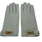 Auth Hermes - Light Gray Lambskin Women s Gloves