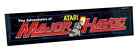 Arcade Video Game Cabinet Marquee Uv Printed  no Vinyl  3 16  Acrylic
