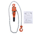 Lever Chain Hoist 3 4ton 1650lbs 10ft For Warehouse Automotive Machinery