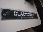 Metallica Blackened American  Whiskey Bar Drain Rail 2 Foot Long Dave Pickerell