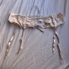 Nwt Victoria s Secret Ocean Angels Lace Garter Belt M l Light Pink Nude
