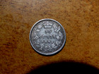 Canada 1892  10 Cents  925 Silver Queen Victoria Nice Original Coin Df3