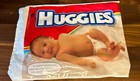 Vintage Huggies White Cloud Disposable Diapers Complimentary Sample 2005