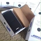 2 Bose Double Cube Mint Speakers   Mounts Doubleshot Acoustimass Lifestyle Black