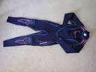 Bare 3 2mm Sport Full Wetsuit Scuba Diving Snorkeling Size 8 Black Pink