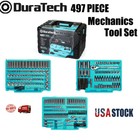 Duratech 93 138 497 Pcs Mechanics Tool Set Sockets Ratchet Wrench Set Sae metric