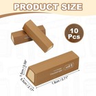 Pencil Erasers Rubber  10 Pcs Art Eraser Scented  Dark Brown apricot
