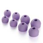  Earplug Tips Replacement Set  4 Pairs Xs s m l  Noise Reduction Purple