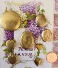 Lot Of 8 Vintage To Modern Brass Lockets