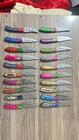 Lot Of 50 8 Inches Handmade Damascus Steel Skinner Knife   Usa Duty Paid