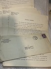 Dallas Tx 1943 Letter Capers Family  Texas Correspondence Vintage Tax Assessor