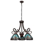 Victorian-style 5-light Antique Dark Bronze Finish Large Chandelier 25  Wide