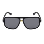 Mens Polarized Aviator Sunglasses Black Frame Dark Lens Uv400 Retro M Jacob Fash