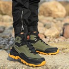 Mens Indestructible Work Boots Steel Toe Safety Shoes Waterproof Non Slip Boots