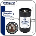 Appli Parts Con-216-250 Motor Start Capacitor 216-259 Mfd Uf  250 Vac  Universal
