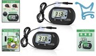 Digital Aquarium Thermometer 2 Pack Water Temp Lcd Fish Tank Reptile