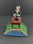 Magician Cast Iron Mechanical Bank