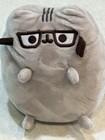 Pusheen Plush Cat Sitting Plush With Reading Glasses 6    New