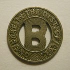 W  M    A  Motor Lines  washington  Dc  Transit Token - Dc500k