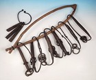 Authentic Chamba Tribe Forged Iron Currency Gong Clanger Rattle Nigeria Africa