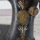 Antique Singer Sewing Machine Head Cast Iron Gold Decals Vintage Parts Repair