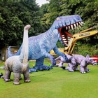 Jurassic Theme Giant Inflatable Dinosaur Balloon Replica For Park Yard Event Toy