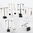  Acrylic Organizer Earring Holder Earrings Studs Display Rack Stand