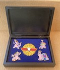 Disney s Pin Celebration Figment Search For Imagination 2002 Le Box Pin Set Mint