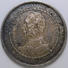 1906 Denmark Silver 2 Kroner Toned I930