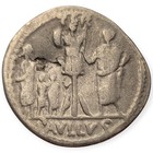 Roman Republic Silver Denarius Rome 62 Bc L  Aemilius Lepidus Paullus 12f