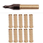 50 100gr Heavy Weight Arrow Brass  aluminum Inserts Base For Id6 2mm Arrow Shaft