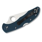Spyderco Delica 4 K390 Satin Plain Blade Lightweight Blue Frn Handles C11fpk390